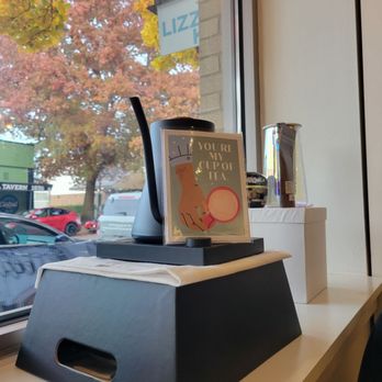 LizzyKate - Cute window display of products - Tea Rooms Near Me - Kirkland, Washington