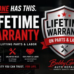 Bobby Grich Auto Repair - Quality repairs. Lifetime protection. That's the Bobby Grich difference.