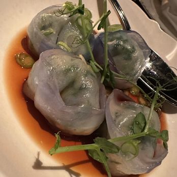 Buddakan - Jade Shrimp Dumplings - Chinese Near Me - New York, New York Buddakan - Jade Shrimp Dumplings - Chinese Near Me - New York, New York