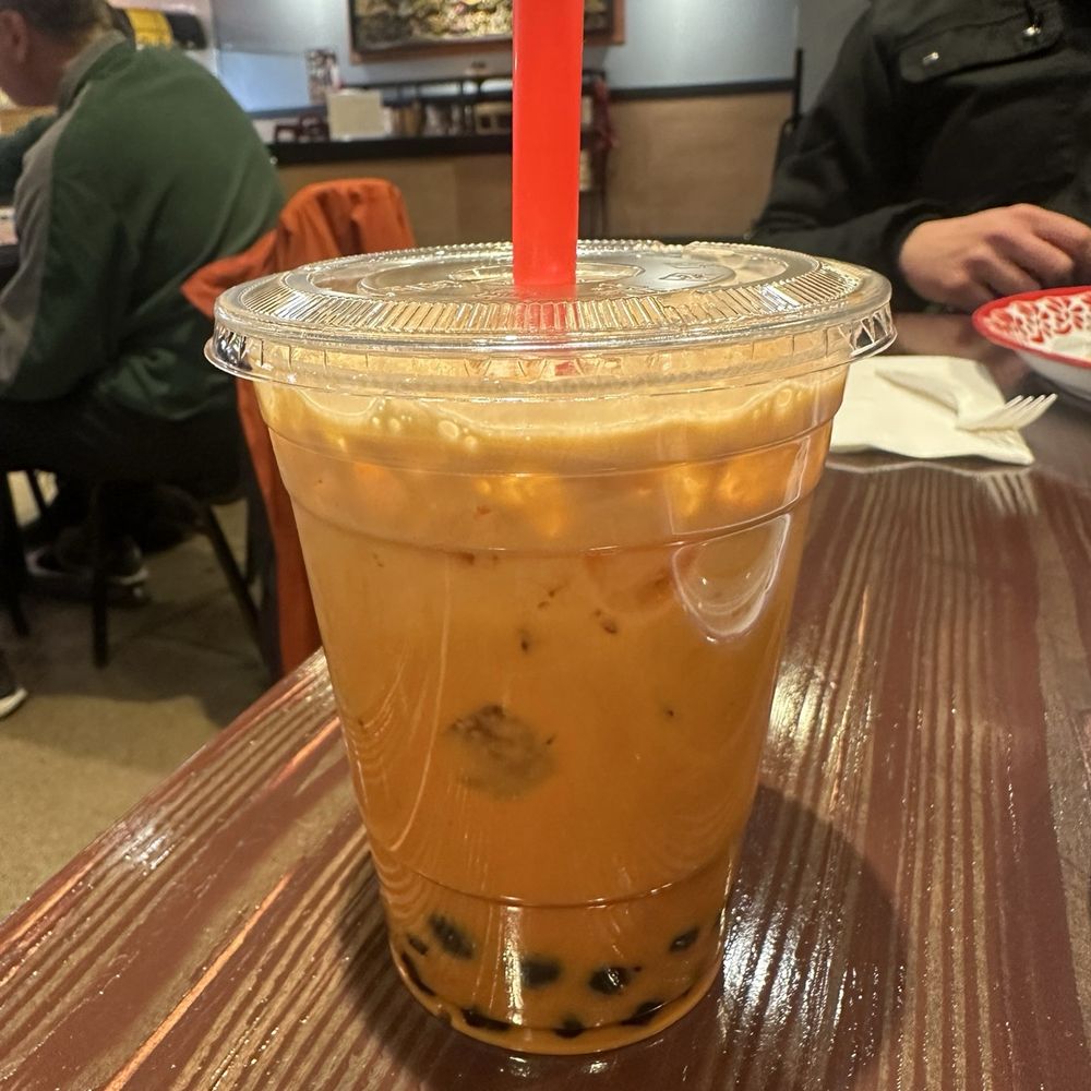 Grab Thai - Thai tea- wasn't my cup of tea. The boba was kind of mushy - Thai Near Me - Hopkins, Minnesota Grab Thai - Thai tea- wasn't my cup of tea. The boba was kind of mushy - Thai Near Me - Hopkins, Minnesota