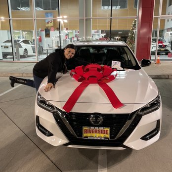 Riverside Nissan - My brand new car! Thank you Riverside Nissan!! - Car Dealers Near Me - Riverside, California Riverside Nissan - My brand new car! Thank you Riverside Nissan!! - Car Dealers Near Me - Riverside, California