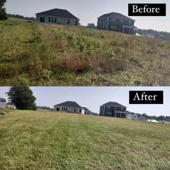 M&H Landscaping & Tree Services - before and after - Lawn Services Near Me - Raleigh, North Carolina M&H Landscaping & Tree Services - before and after - Lawn Services Near Me - Raleigh, North Carolina