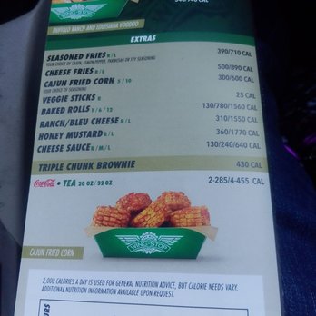 Wingstop - Menu - Chicken Wings Near Me - Benton Harbor, Michigan