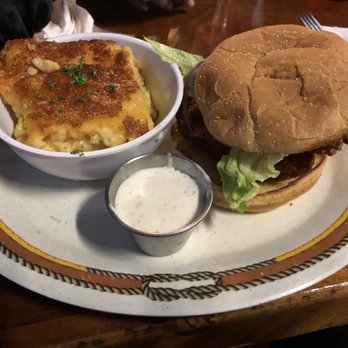 Renegades - Buffalo Chicken Sandwich with a side of macaroni - Bars Near Me - West Palm Beach, Florida Renegades - Buffalo Chicken Sandwich with a side of macaroni - Bars Near Me - West Palm Beach, Florida