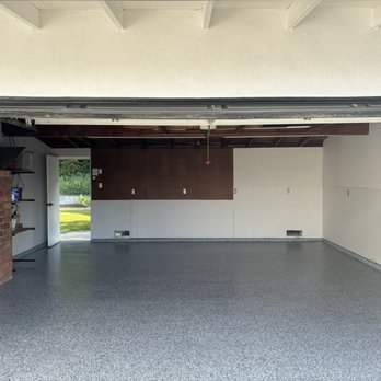 Creative Epoxy Coating - Love our garage floor - Flooring Near Me Creative Epoxy Coating - Love our garage floor - Flooring Near Me