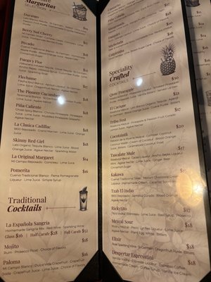 Menu photo 2 Tribu Mexican Kitchen and Bar Saugus, MA Menu photo 2 Tribu Mexican Kitchen and Bar Saugus, MA