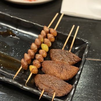 Yakitori Nishi - Shiitake and gingko nuts - Japanese Near Me - Lomita, California