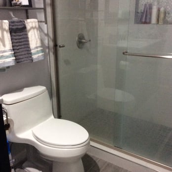 Quality First Builders Inc. - Our brand new bathroom after it was recently gutted. - General Contractors Near Me - Sherman Oaks,, California
