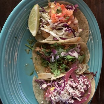 Taco Guild - Top to bottom: grilled shrimp,carnitas, cubano - Bars Near Me - Phoenix, Arizona