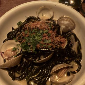 The Red Hen - Squid Ink Linguini Pasta - Italian Near Me - Washington, DC, District of Columbia The Red Hen - Squid Ink Linguini Pasta - Italian Near Me - Washington, DC, District of Columbia