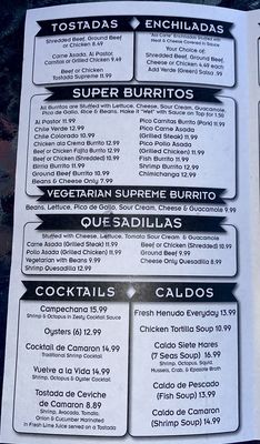 Menu photo 2 La Cocina Michoacana Fall River Mills, CA Menu photo 2 La Cocina Michoacana Fall River Mills, CA
