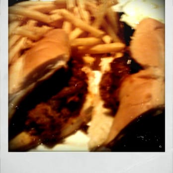 Joey Bs - pulled pork sandwich with frieds and slaw - Italian Near Me - Saint Louis, Missouri Joey Bs - pulled pork sandwich with frieds and slaw - Italian Near Me - Saint Louis, Missouri