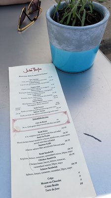 Menu photo 2 Jules Bistro Toronto, ON