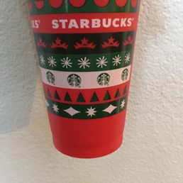 Reusable holiday cup Reusable holiday cup