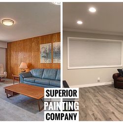 Superior Painting Company - Outdated home remodeled.