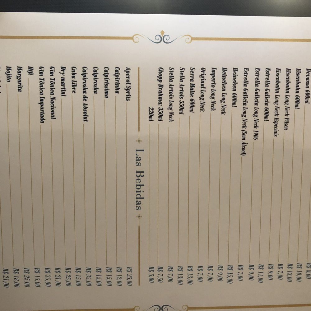Cortiço Carioca - Menu - Brazilian Near Me - Rio de Janeiro, RJ