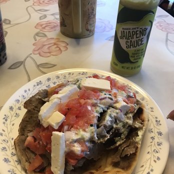 Yiassoo - Super Gyros Sandwich Hits the spot everytime whenever I'm craving Greek food. - Greek Near Me - Cupertino, California Yiassoo - Super Gyros Sandwich Hits the spot everytime whenever I'm craving Greek food. - Greek Near Me - Cupertino, California