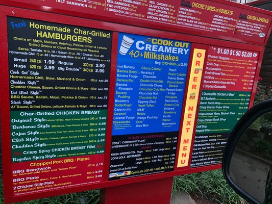 Menu photo 1 Cook Out Lithonia, GA Menu photo 1 Cook Out Lithonia, GA