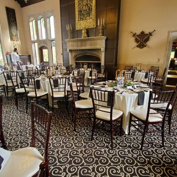 Pine Knob Mansion - Wow what a beautiful Set-up for a wedding dinner venue. Check out the chairs.    10/4/2024 - Venues & Event Spaces Near Me - Clarkston, Michigan