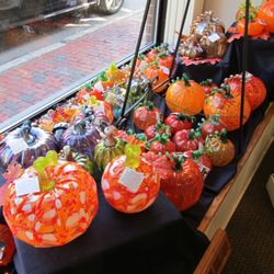 A Z Fine Arts Gallery - Luke Adams Glass Pumpkins