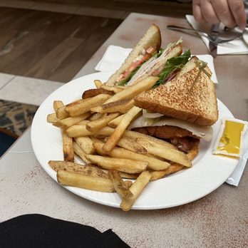 The E'terie - Club Sandwich - My team member said it was really good - Cocktail Bars Near Me - San Antonio, Texas