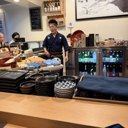 Sushi Wabi Sabi - Decor and Chef