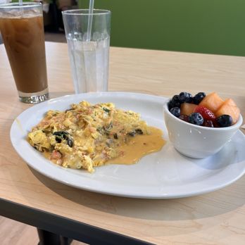 The Toasted Yolk Cafe - Veggie scramble - Breakfast & Brunch Near Me - Sarasota, Florida The Toasted Yolk Cafe - Veggie scramble - Breakfast & Brunch Near Me - Sarasota, Florida