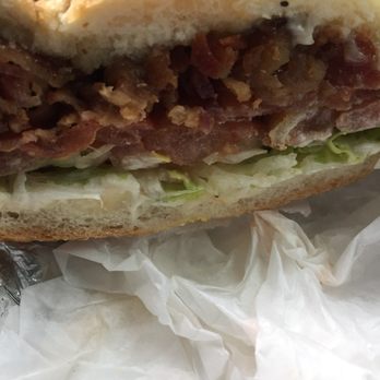 Smith Street Deli - BLT on a roll with Mayo Salt & Pepper 12-27-2017 - Delis Near Me - Merrick, New York