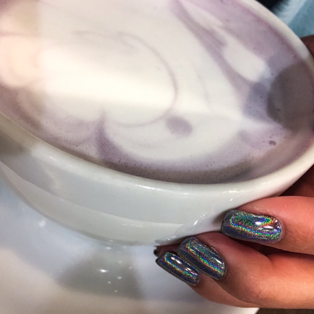 Tina Nails II - Indoor lighting with rainbow chrome - Nail Salons Near Me - Gilroy, California Tina Nails II - Indoor lighting with rainbow chrome - Nail Salons Near Me - Gilroy, California