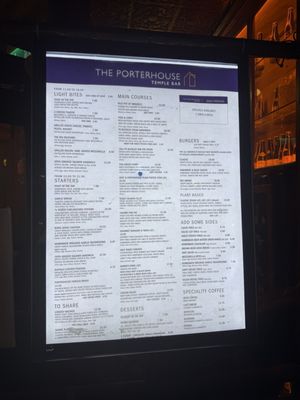 Porterhouse Temple Bar by null