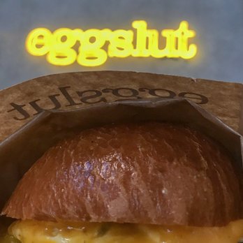 Eggslut - Sausage, Egg & Cheese - New American Near Me - Glendale, California Eggslut - Sausage, Egg & Cheese - New American Near Me - Glendale, California