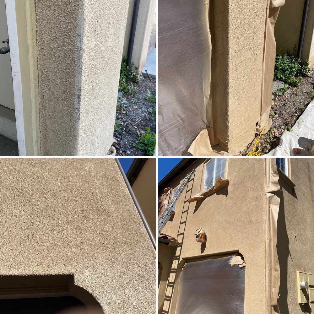 House exterior before and after House exterior before and after