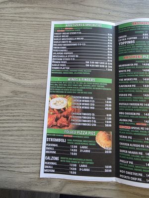 Menu photo 5 Brother's Pizza Las Vegas, NV Menu photo 5 Brother's Pizza Las Vegas, NV