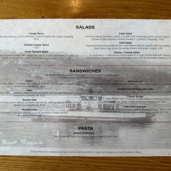 Sunset Family Pizza - Menu back. September 2023 - Pizza Near Me - Gold Beach, Oregon Sunset Family Pizza - Menu back. September 2023 - Pizza Near Me - Gold Beach, Oregon