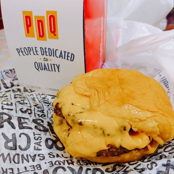 PDQ Test Kitchen - Though delicious, not sure this burger is woth $7.37. - American Near Me - Tampa, Florida