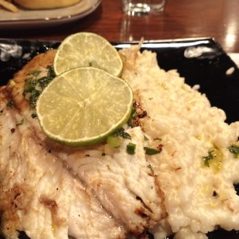 Mallards - Barramundi Rodrigo with coconut lime rissoto - New American Near Me - New Richmond, Wisconsin Mallards - Barramundi Rodrigo with coconut lime rissoto - New American Near Me - New Richmond, Wisconsin