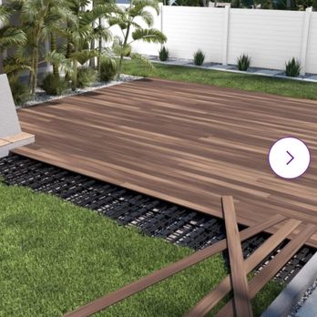 Xtreme Landscapes - New composite click and no dig concrete plastic deck level to grass - Masonry/Concrete Near Me - Toronto, Ontario Xtreme Landscapes - New composite click and no dig concrete plastic deck level to grass - Masonry/Concrete Near Me - Toronto, Ontario