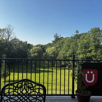 BBQ Underground - View sitting at the deck - Barbeque Near Me - Leicester, Massachusetts BBQ Underground - View sitting at the deck - Barbeque Near Me - Leicester, Massachusetts