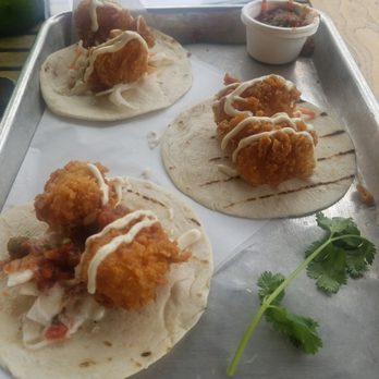Table Six Kitchen + Bar - The Baja Fish Tacos were absolutely amazing.  Very crisp and flaky fish! - New American Near Me - North Canton, Ohio