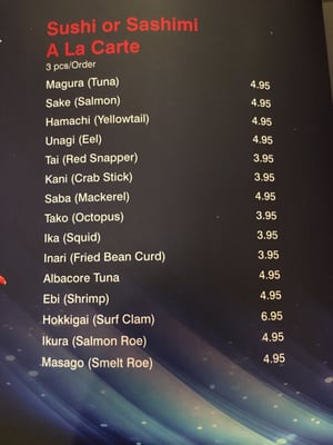 Menu photo 8 Sushi Village 280 Birmingham, AL Menu photo 8 Sushi Village 280 Birmingham, AL