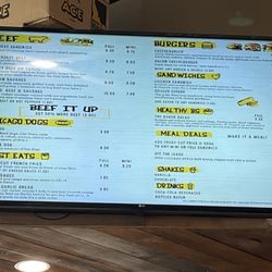 Beef Shack - Menu
