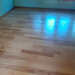 Olie's European Flooring - After photo 5 inch pre-finished hickory