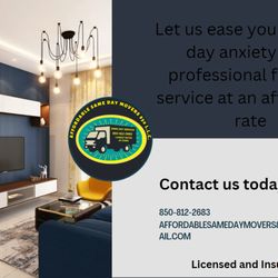 Affordable Same Day Movers