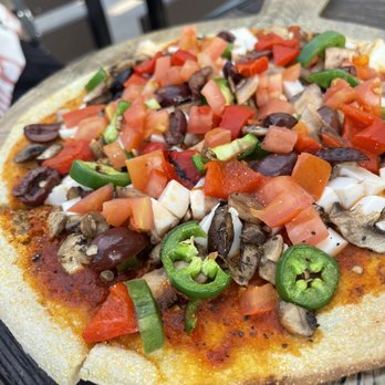 The '401 - Lol Vegan non dairy pizza for Lent - American Near Me - Bellaire, Texas The '401 - Lol Vegan non dairy pizza for Lent - American Near Me - Bellaire, Texas