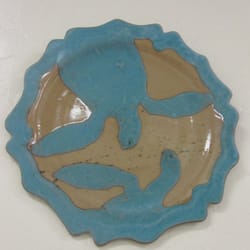 Clay Creation - Turtle platter by the legendary John Brown. Your beautiful spirit lives on at Clay Creation.