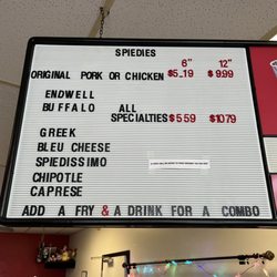 Spiedie & Rib Pit - Menu