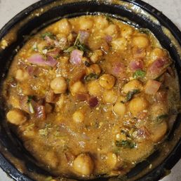 Samosa chat, apparently Samosa chat, apparently