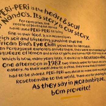 Nando's Peri-Peri - Decoration - South African Near Me - Oakbrook, Illinois Nando's Peri-Peri - Decoration - South African Near Me - Oakbrook, Illinois