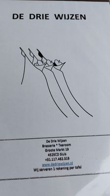 de Drie Wijzen - Logo - Sluis, ZE