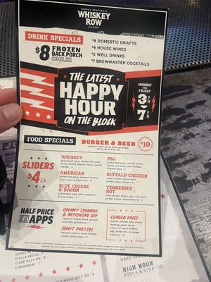 Menu photo 4 Dierks Bentley's Whiskey Row Gilbert Gilbert, AZ